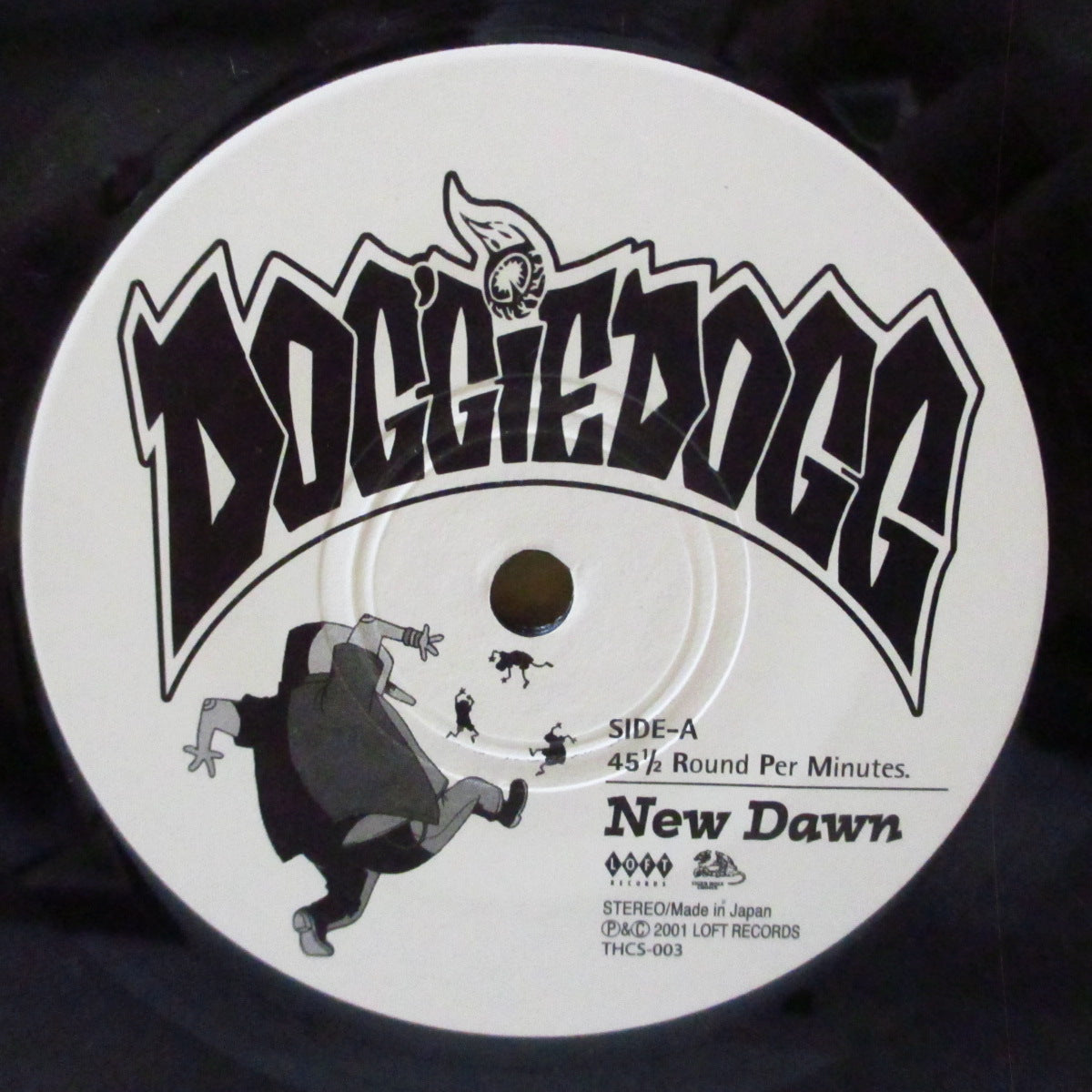 DOG'GIE DOGG (ドギー・ドッグ) - New Dawn (Japan '01 オリジナル 7インチ/光沢ソフト紙ジャケ)