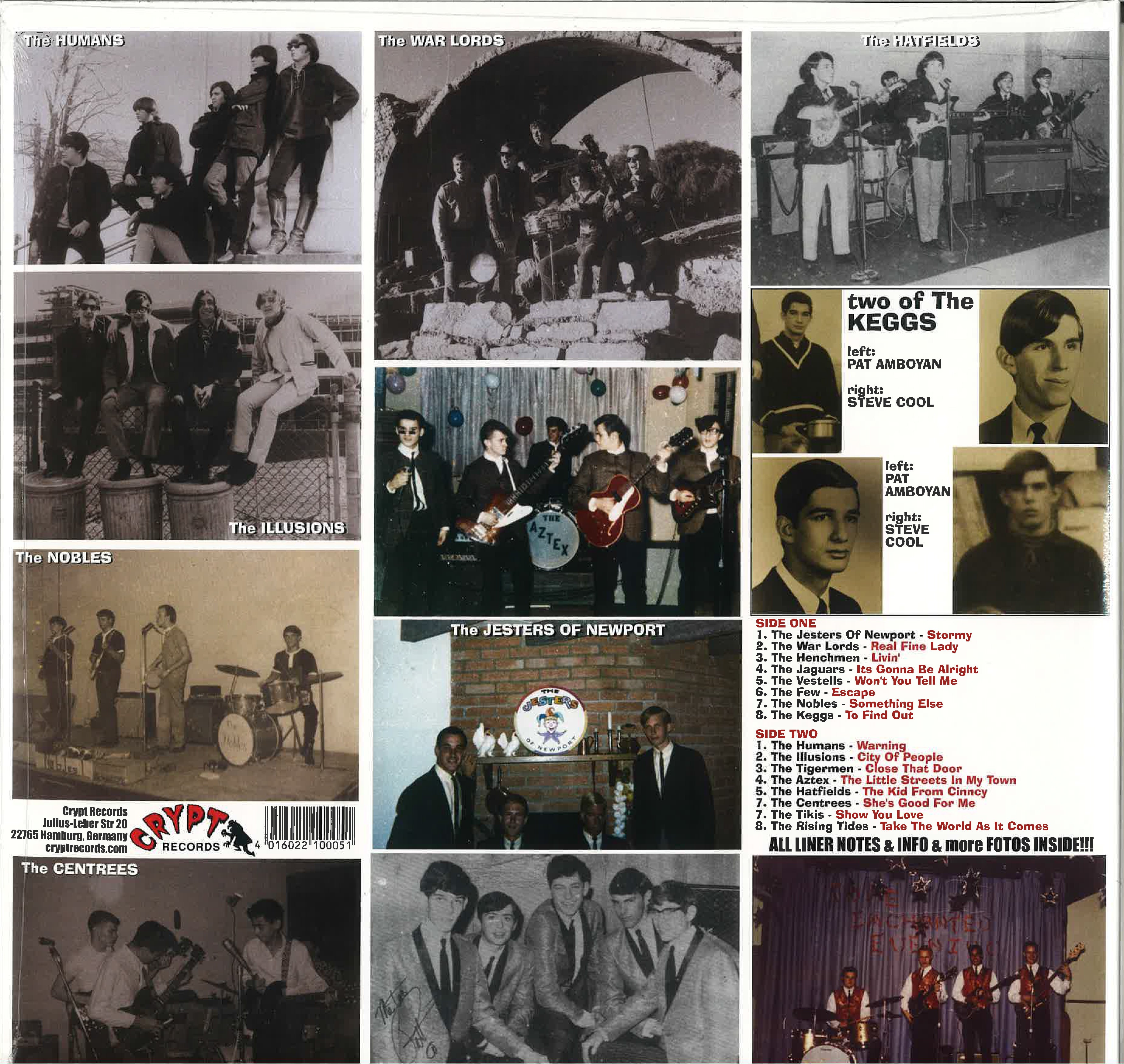 V.A. (米60sガレージ名作シリーズコンピ) - Back From The Grave Vol.5 (ドイツ CRYPT社 再発LP/ライナーノーツ更新の見開きジャケ/New)