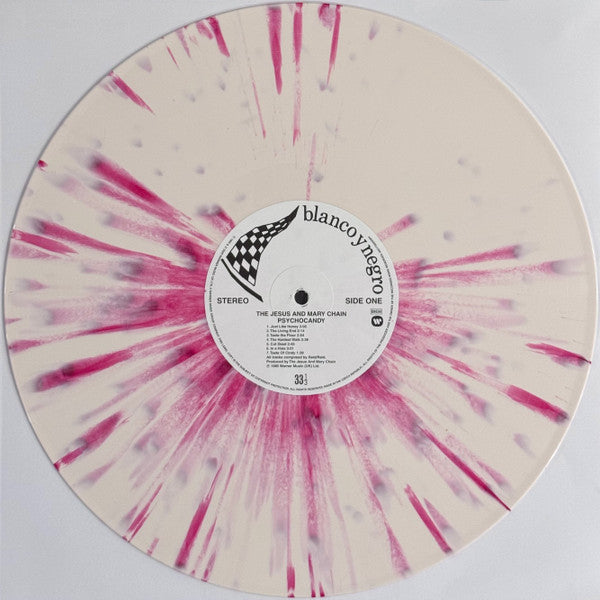 JESUS AND MARY CHAIN, THE (ジーザス・アンド・メリー・チェイン) - Psychocandy (EU 正規限定再発「ハーフスピード・マスター」 「レッド&ホワイト・スプラッターヴァイナル」 LP/NEW) '85年1stアルバム40周年記念盤