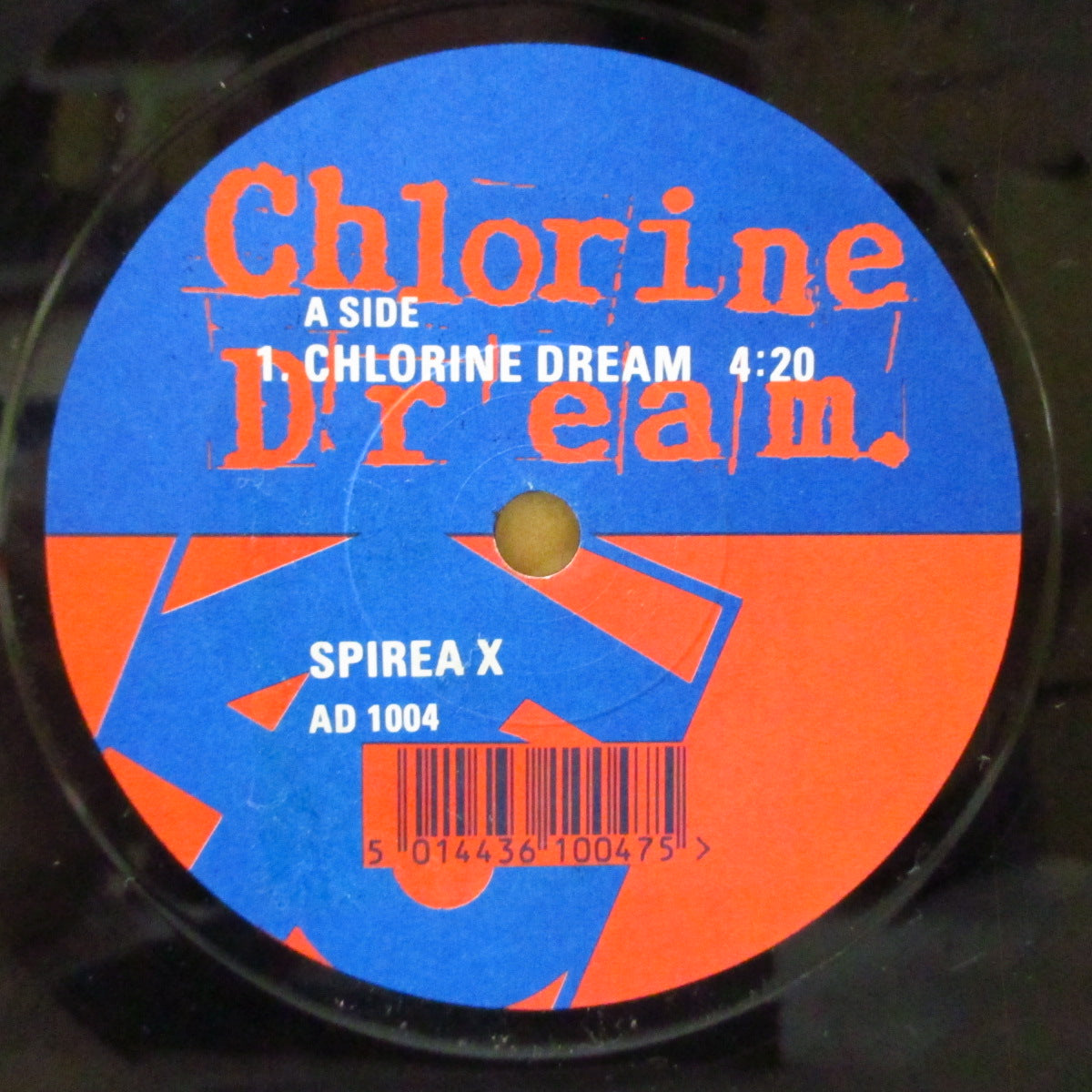 SPIREA X (スパイリア・エックス) - Chlorine Dream (UK オリジナル 7インチ+ダイカット光沢固紙ジャケ)
