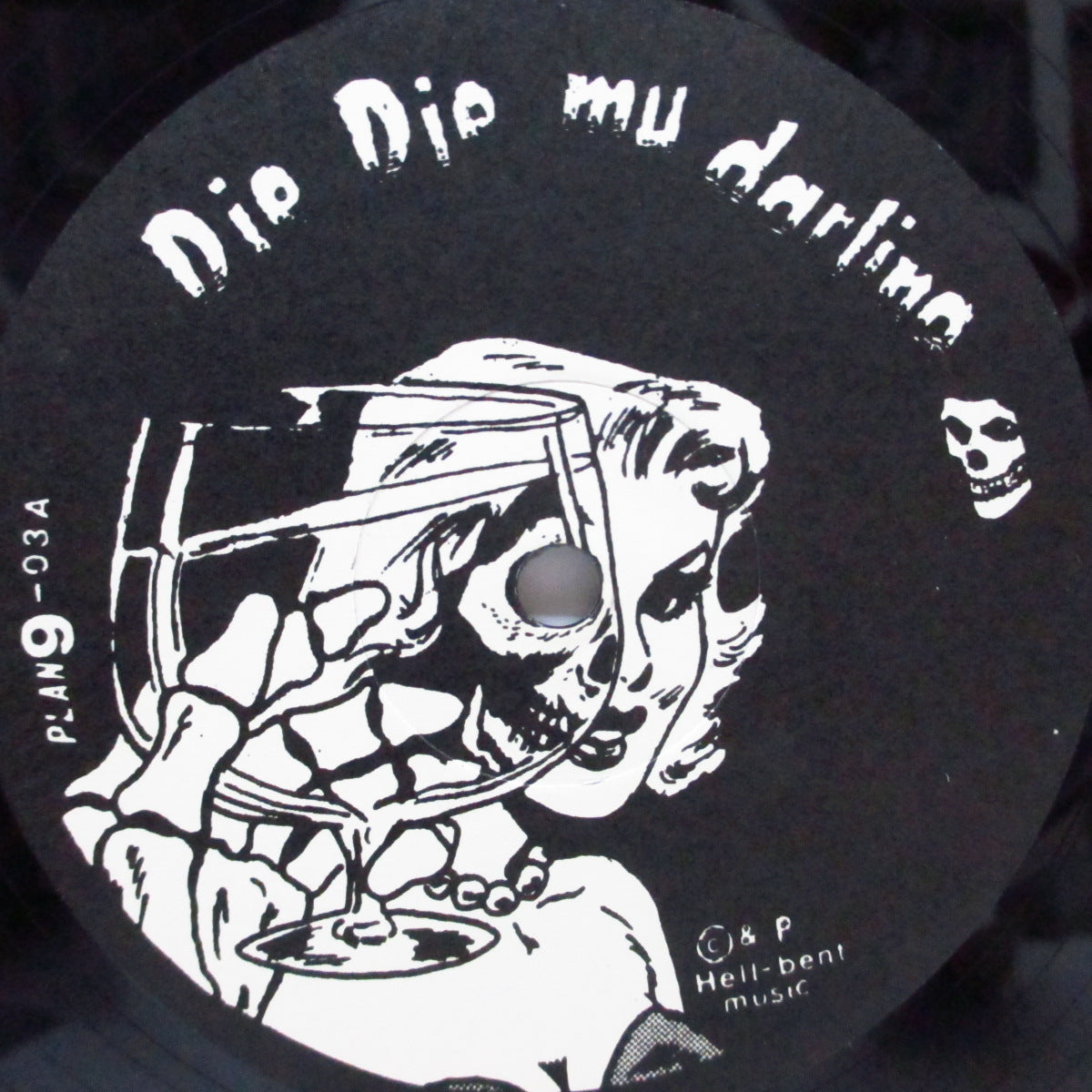 MISFITS (ミスフィッツ) - Die Die My Darling (US '86 サードプレス正規再発「光に透かすと赤茶色盤 」12")