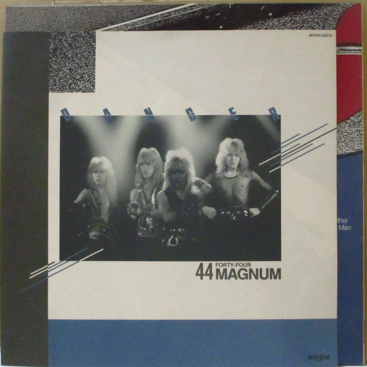 44 MAGNUM (44 マグナム) - Danger (Japan オリジナル LP+インサート/帯欠) '83年1stアルバム