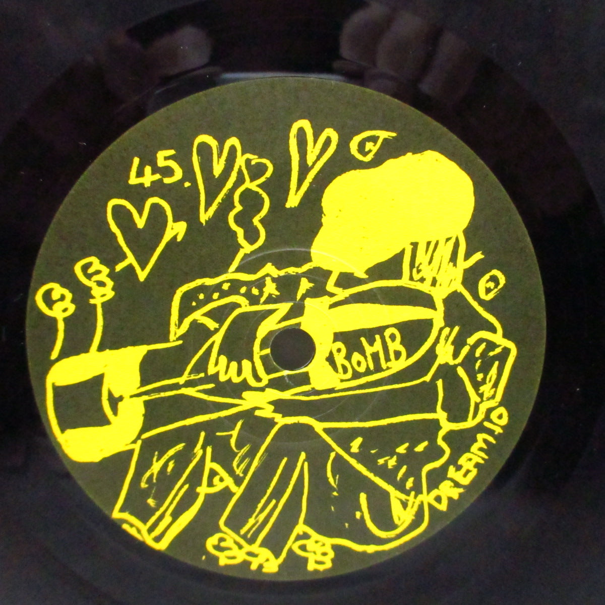 TELEVISION PERSONALITIES (テレヴィジョン・パーソナリティーズ) - How I Learned To Love The Bomb +2 (UK オリジナル 7"/光沢ソフト紙ジャケ)