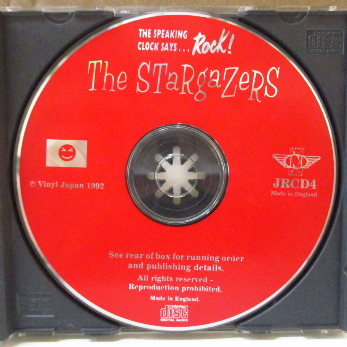 STARGAZERS (スターゲイザーズ) - The Speaking Clock Says Rock! (UK オリジナル CD) '92年3rdアルバム