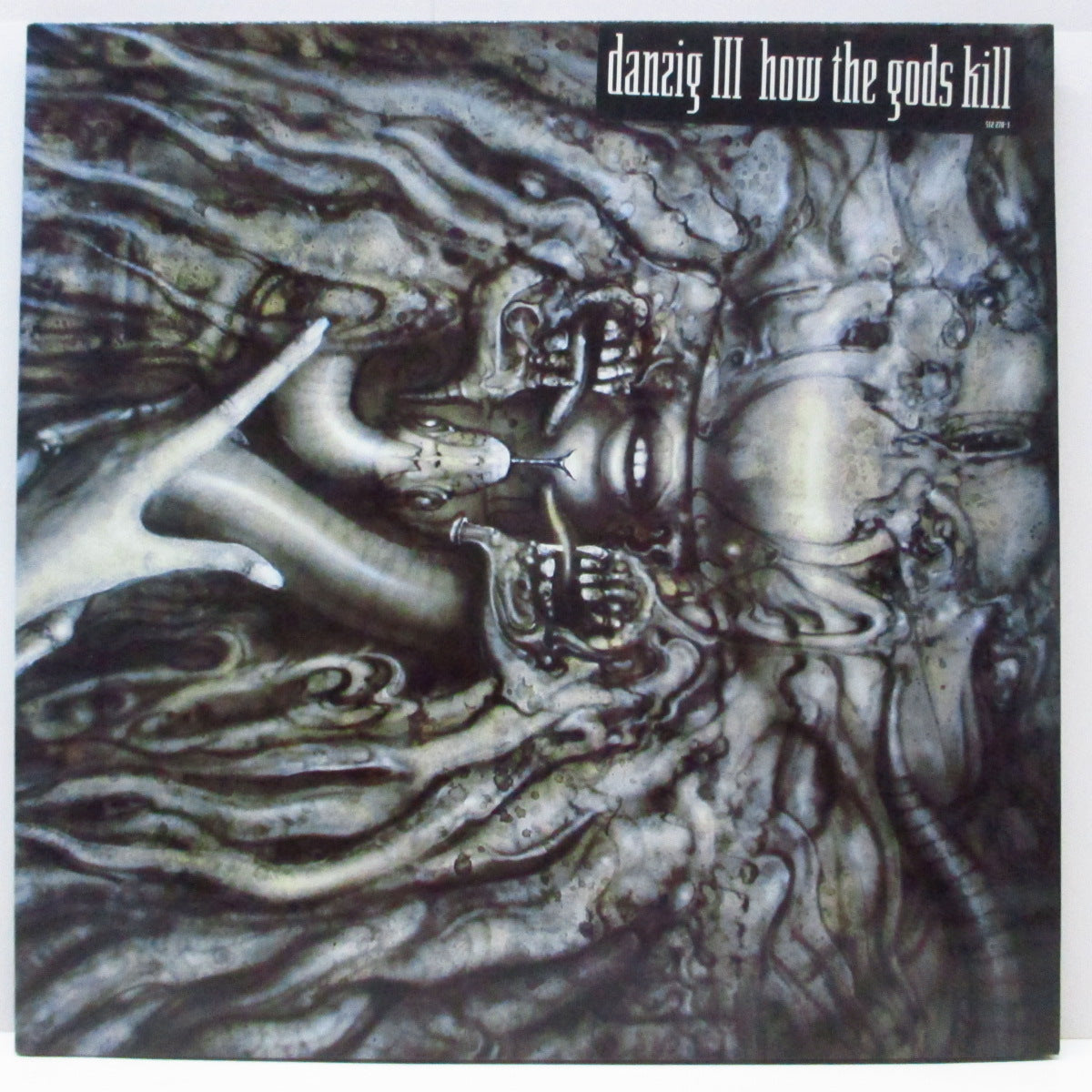 DANZIG (ダンジグ) - Danzig III: How The Gods Kill (EU '92 初回オリジナル LP/ステッカー付き見開ジャケ)近年稀な美品!