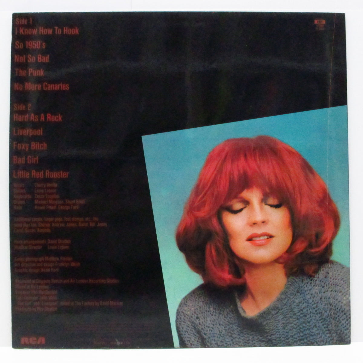 CHERRY VANILLA (チェリー・ヴァニラ) - Bad Girl (UK オリジナル LP/両面コーティングジャケ)