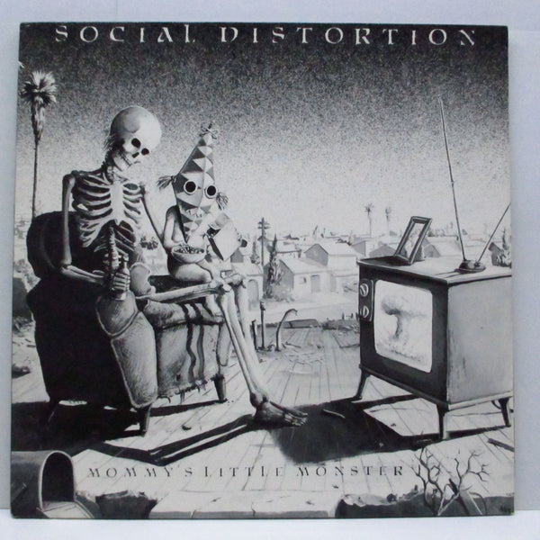 SOCIAL DISTORTION (ソーシャル・ディストーション)  - Mommy's Little Monster (US '95 再発 LP+見開ジャケ/70930-43500-1)