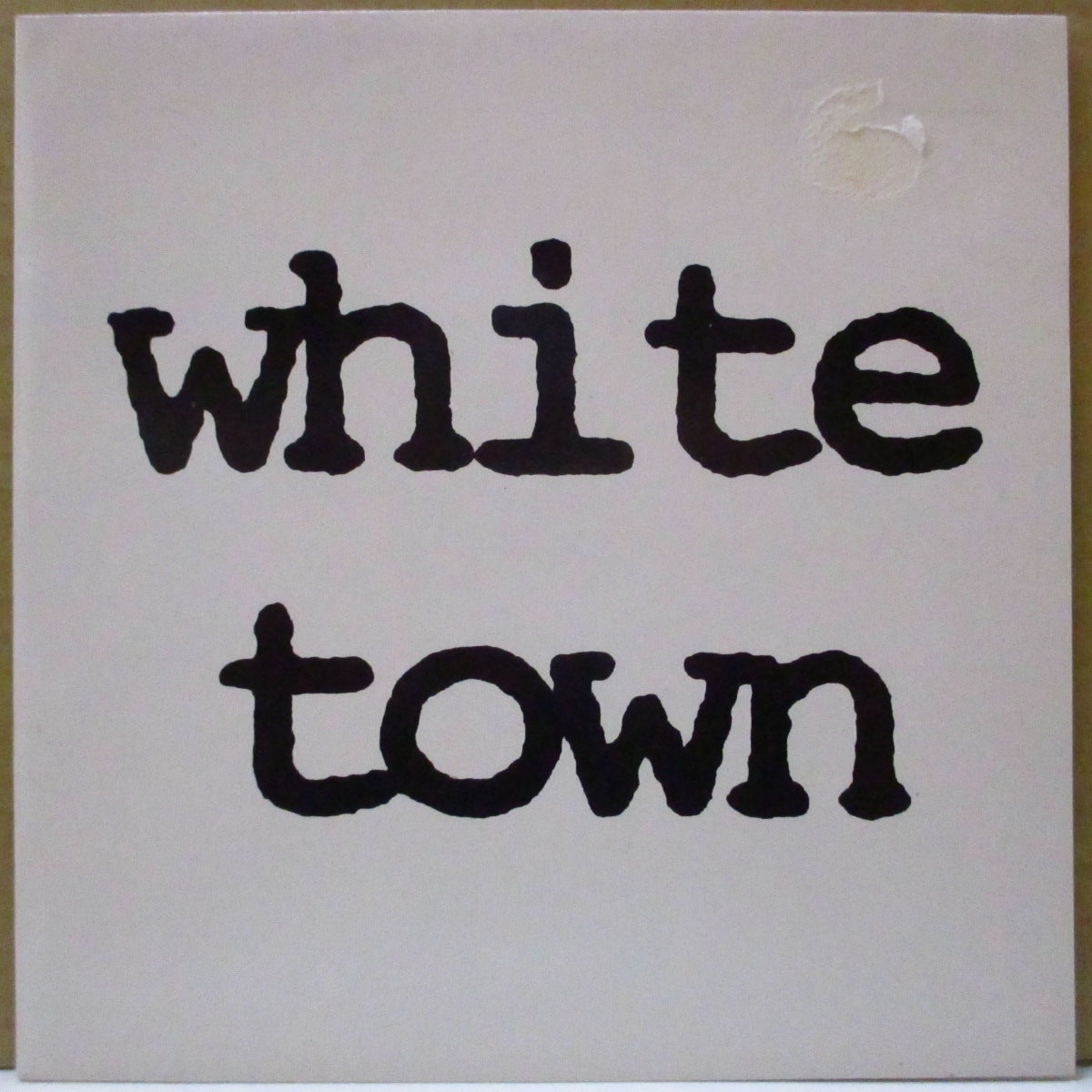 WHITE TOWN (ホワイト・タウン) - White Town +2 (UK オリジナル 7インチ+光沢固紙ジャケ)