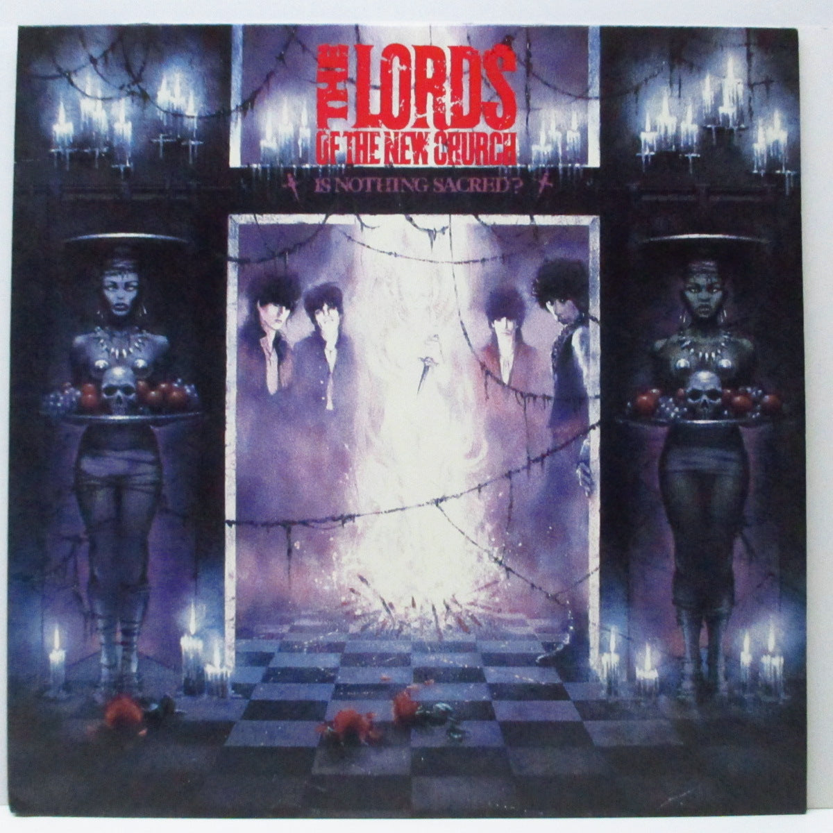 LORDS OF THE NEW CHURCH, THE (ローズ・オブ・ザ・ニュー・チャーチ) - Is Nothing Sacred? (US オリジナル LP+インナー)'83年セカンド!