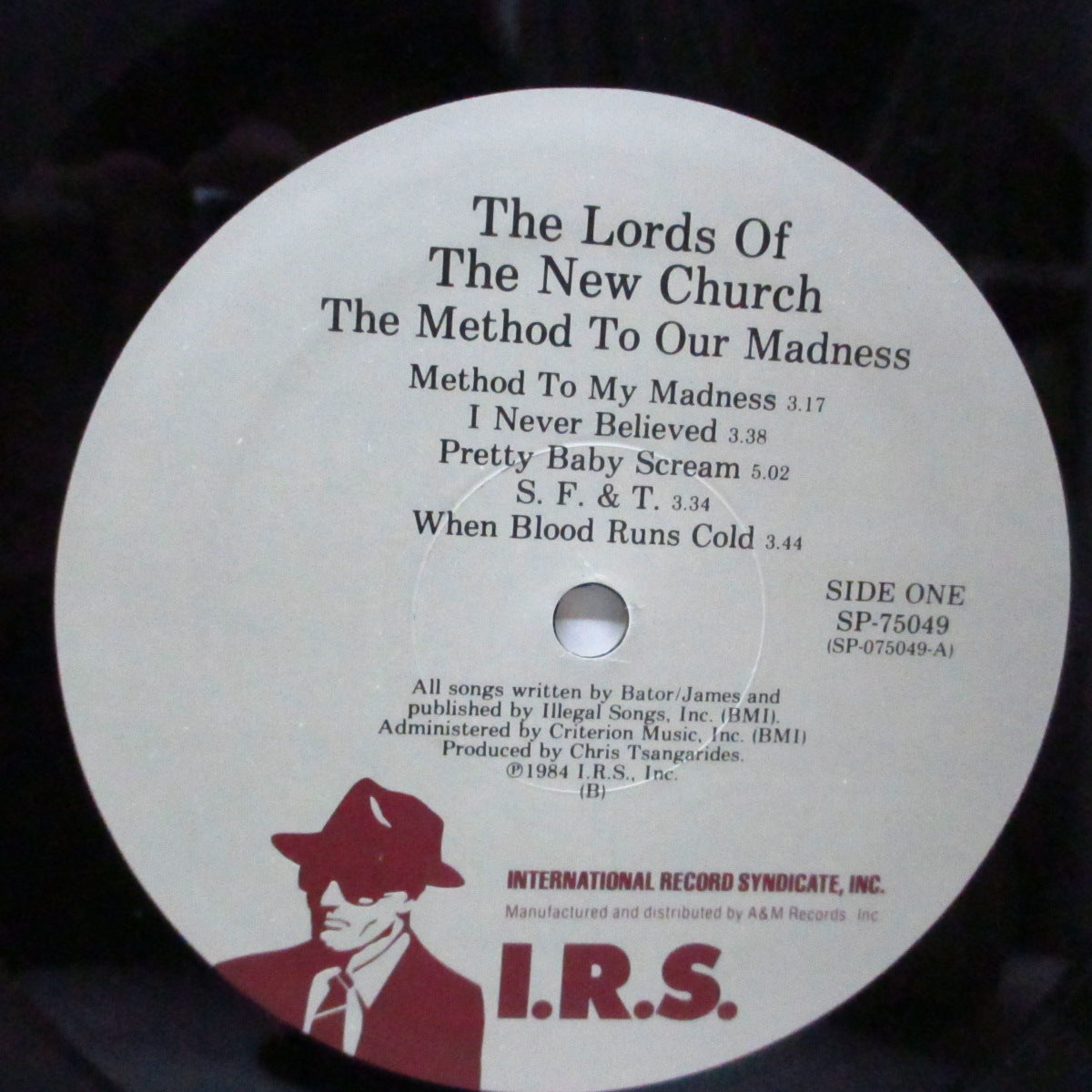 LORDS OF THE NEW CHURCH, THE (ローズ・オブ・ザ・ニュー・チャーチ) - The Method To Our Madness (US オリジナル LP/SP75049) '84年サード!