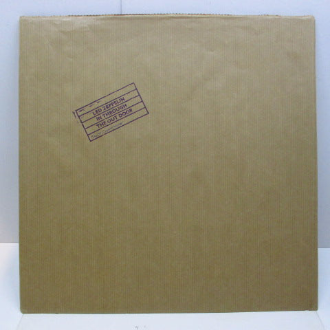 LED ZEPPELIN (レッド・ツェッペリン) - In Through The Out Door (UK Orig.+白黒 Inner/F Sleeve+Outer)