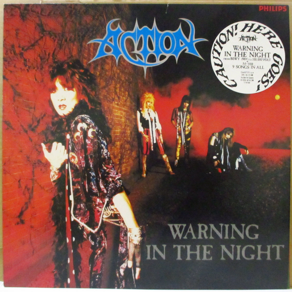 ACTION! (アクション！) - Warning In The Night (Japan オリジナル