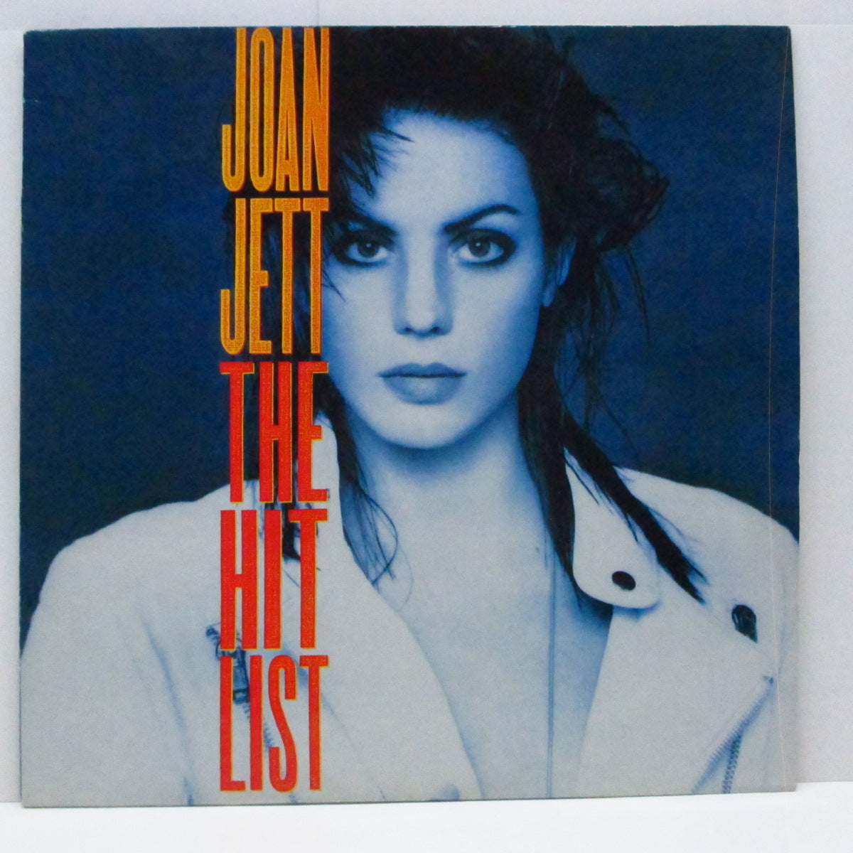 JOAN JETT (ジョーン・ジェット) - The Hit List (UK オリジナル LP/プロモ・ステッカー付きジャケ)