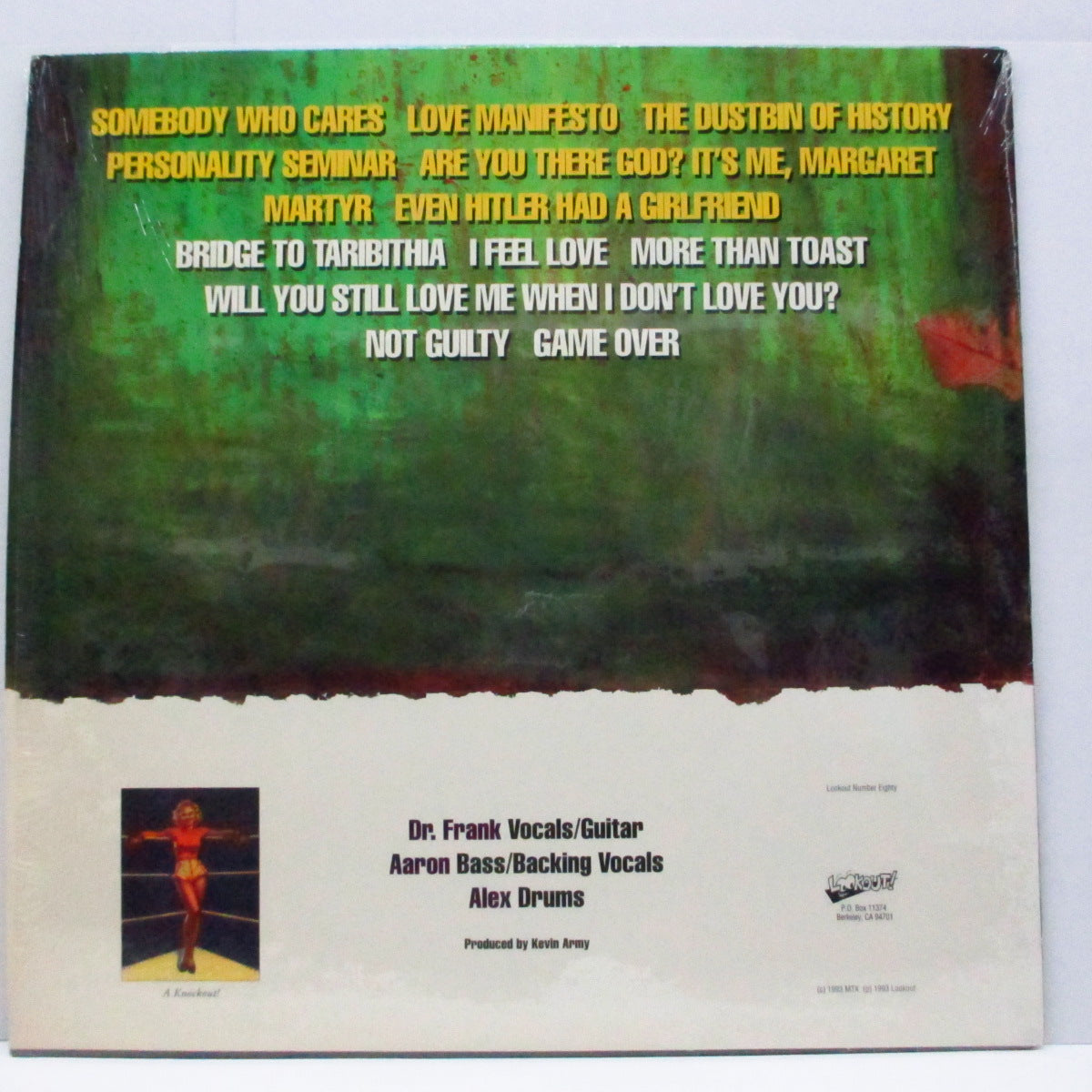 Mr. T EXPERIENCE, THE (ザ・ミスター・ティー・エクスペリエンス) - Our Bodies Our Selves (US オリジナル LP+インサート)