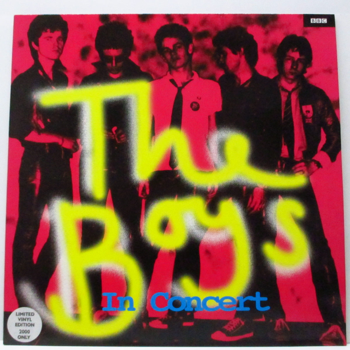 BOYS, THE (ザ・ボーイズ) - In Concert (UK 2,000枚限定 LP/ステッカー付きジャケ)