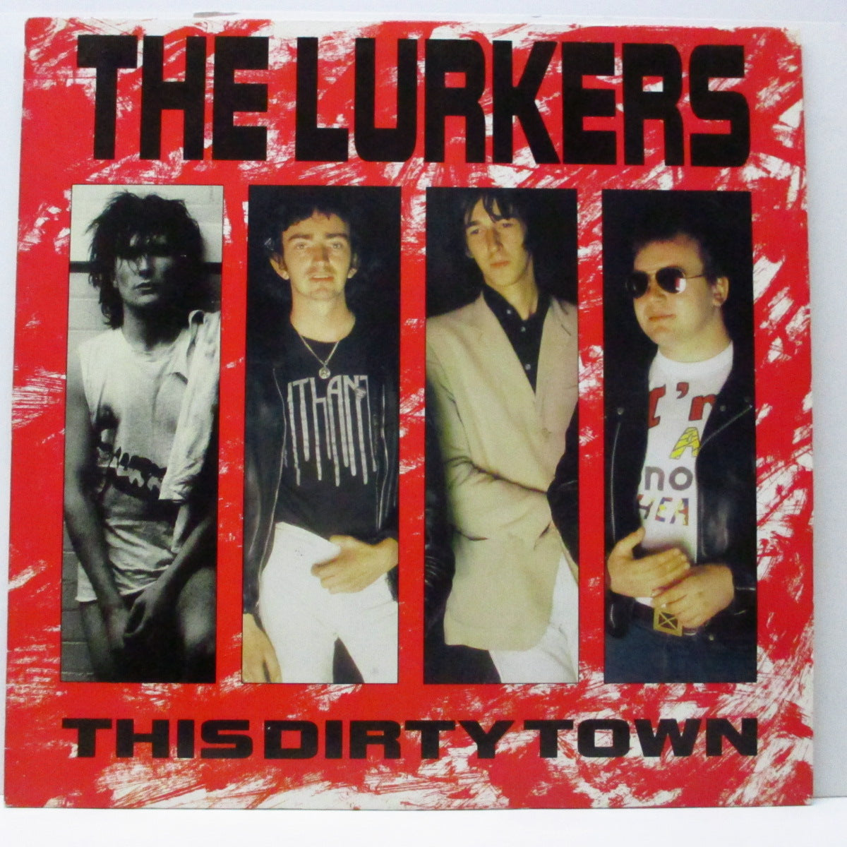 LURKERS, THE (ザ ・ラーカーズ) - This Dirty Town (UK オリジナル「ブラックヴァイナル」LP) '82〜'84年アルバム未収録シングル集 !