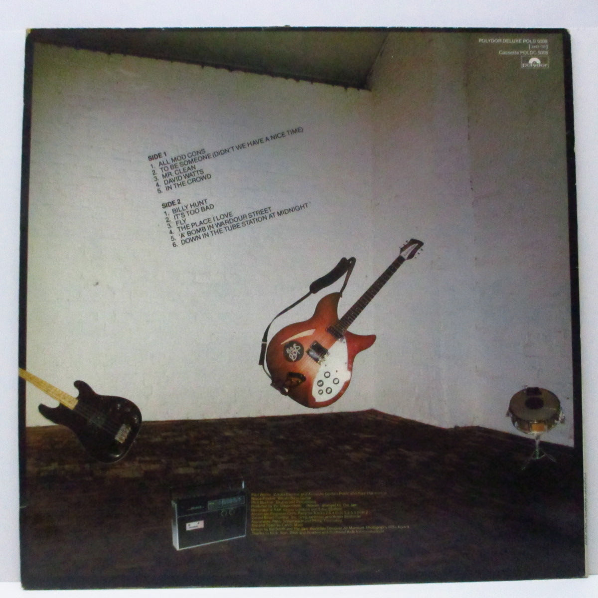 JAM, THE (ザ・ジャム) - All Mod Cons (UK オリジナル LP+「カタログ#無」インナー) '78年サード!