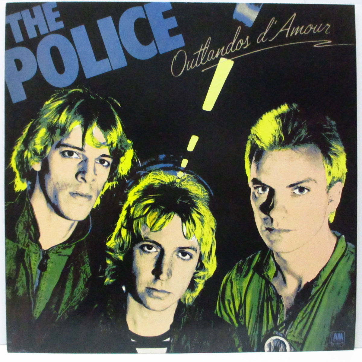 POLICE, THE (ザ ・ポリス) - Outlandos D'amour (Japan オリジナル LP/「青ロゴ」ジャケ)帯欠!