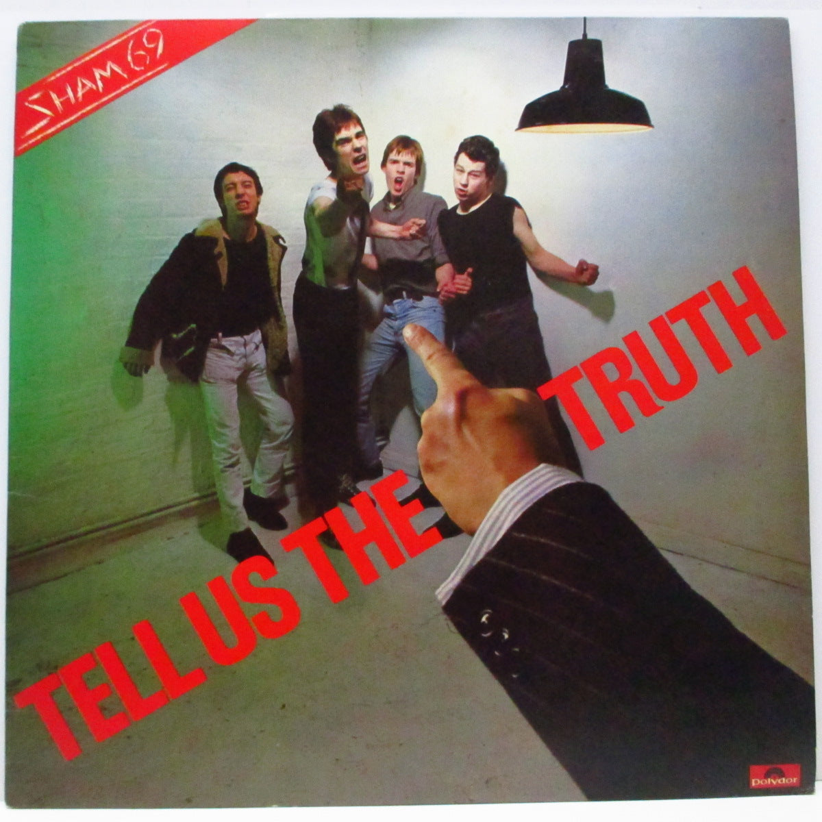 SHAM 69 (シャム 69) - Tell Us The Truth (UK オリジナル LP) '78年ファースト!A面ライブ、B面スタジオ!