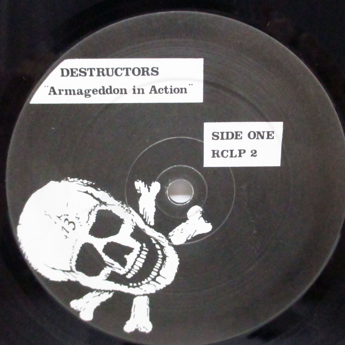 DESTRUCTORS (デストラクターズ) - Armageddon In Action (UK オリジナル LP)
