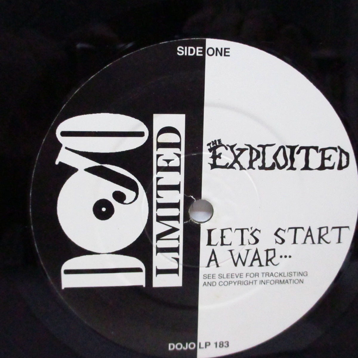 EXPLOITED, THE (ジ・エクスプロイテッド) - Let's Start A War...(UK '96 再発 LP+ボーナス 7"/Dojo LP 183)