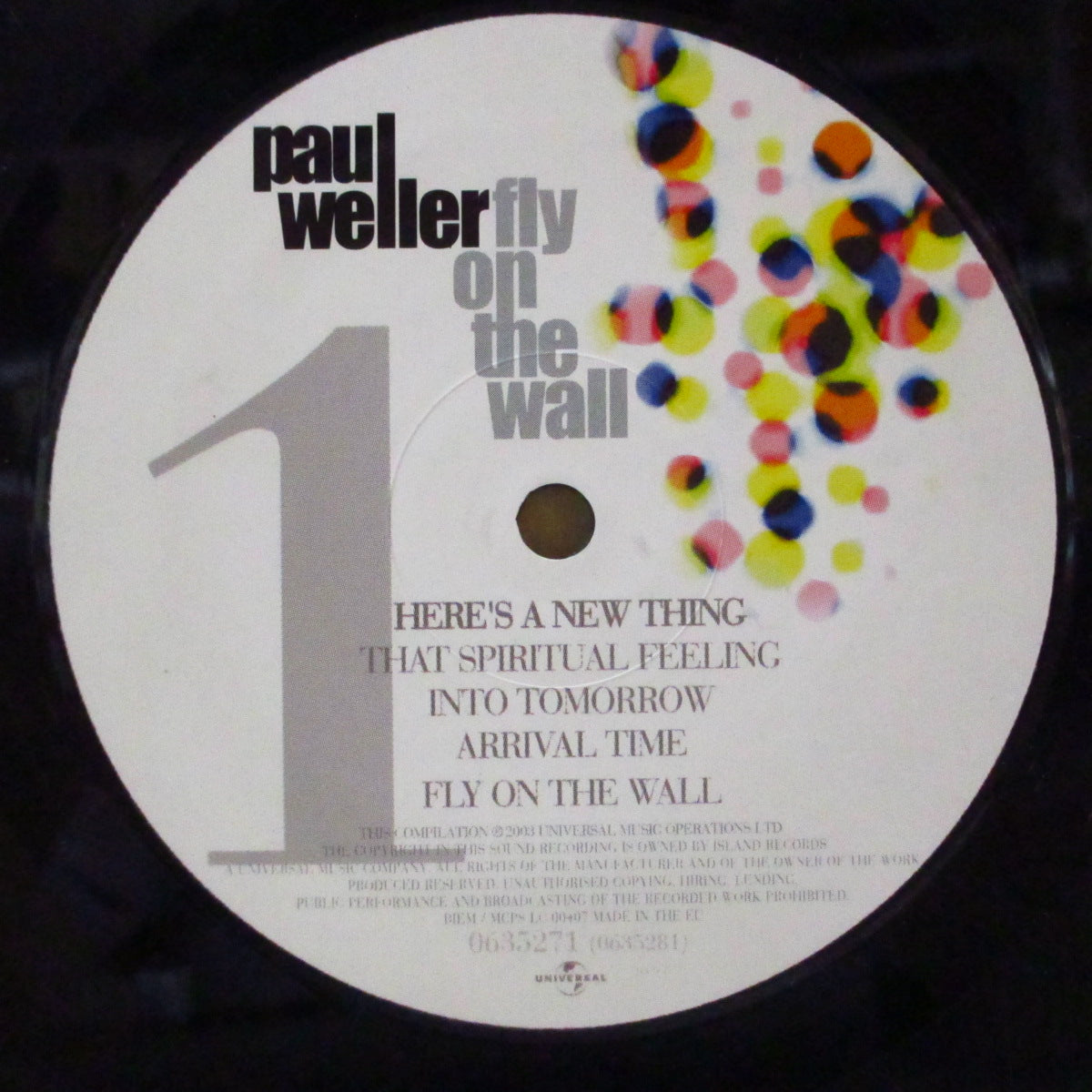 PAUL WELLER (ポール・ウェラー) - Fly On The Wall - B Sides & Rarities (EU オリジナル 3xLP+固紙インナー/レアステッカー付き光沢ジャケ) '03年レアトラック・コンピ