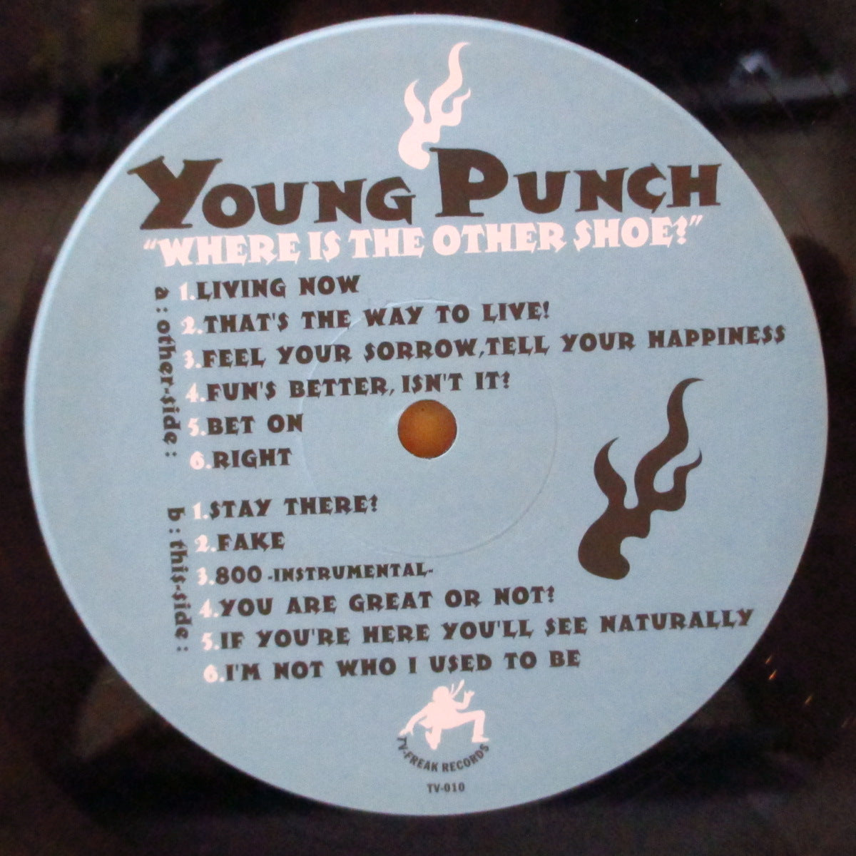 YOUNG PUNCH (ヤング・パンチ) - Where Is The Other Shoe? (Japan オリジナル LP+インサート) '98年1stアルバム