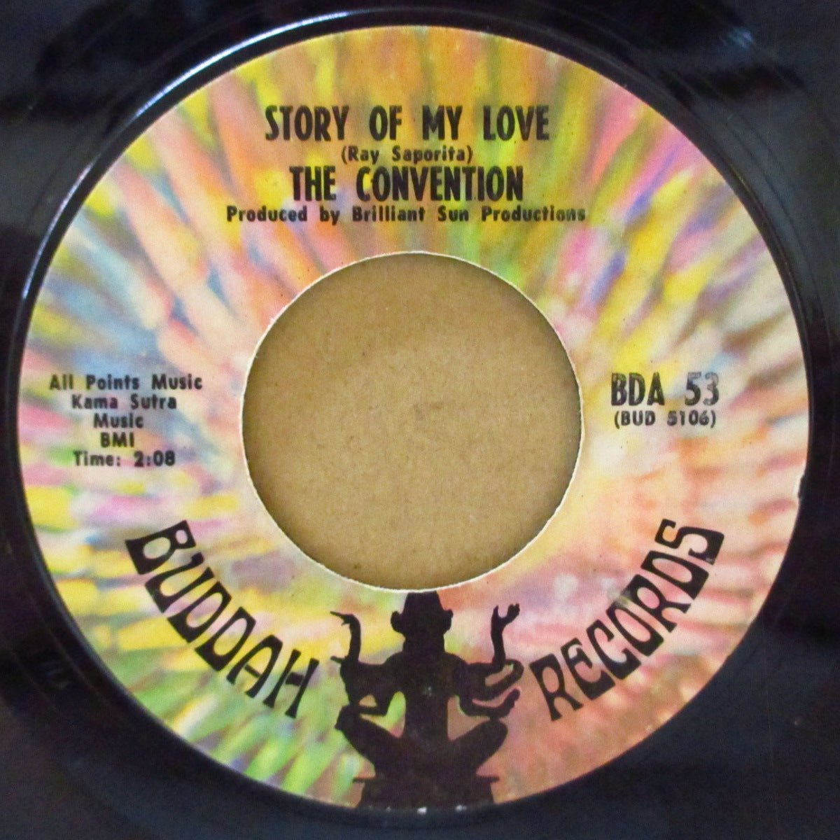 CONVENTION, THE (ザ・コンヴェンション = Ray Saporita) - Story Of My Love (US '68 オリジナル7インチ)清涼美メロ・ソフトポップ・ノーザン!