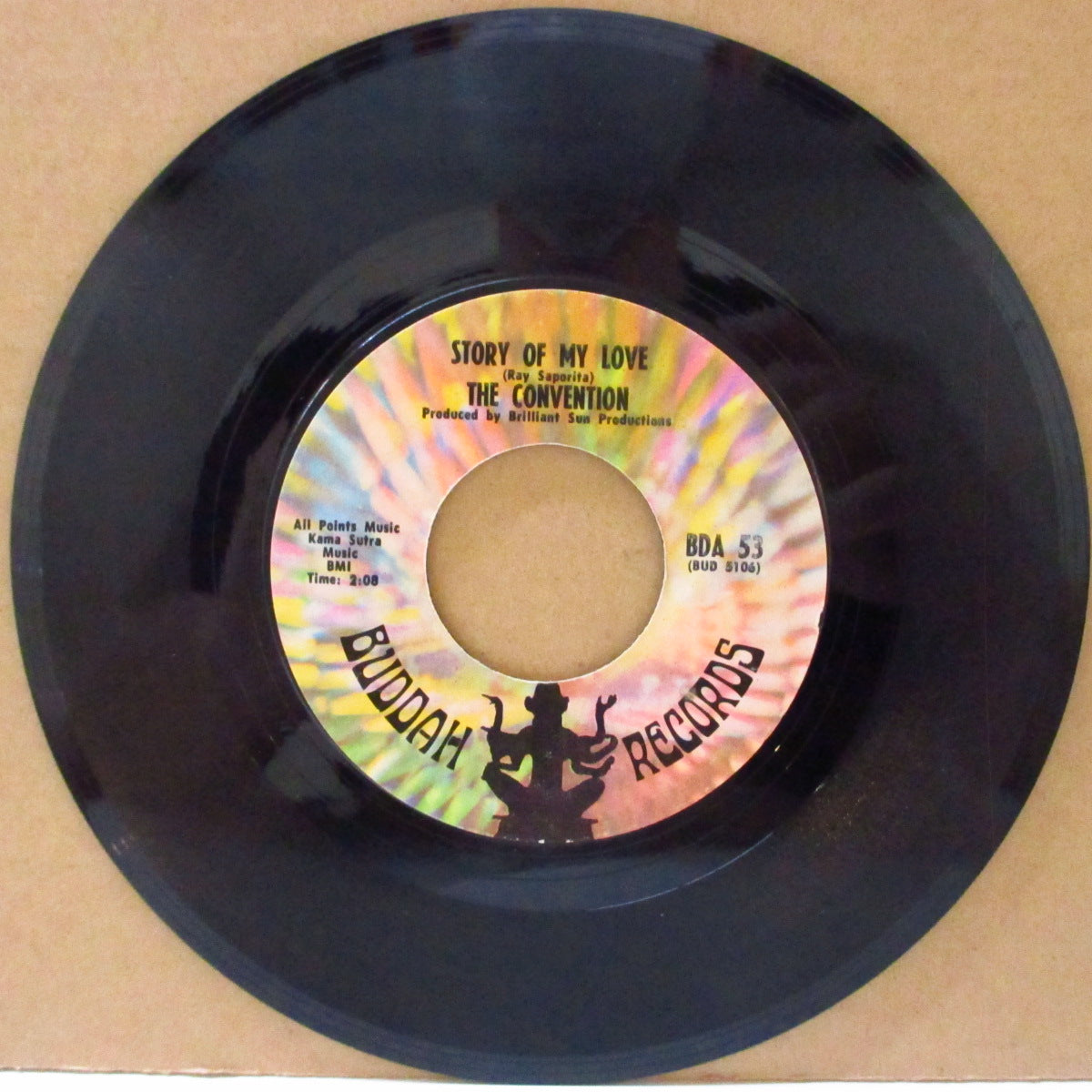 CONVENTION, THE (ザ・コンヴェンション = Ray Saporita) - Story Of My Love (US '68 オリジナル7インチ)清涼美メロ・ソフトポップ・ノーザン!