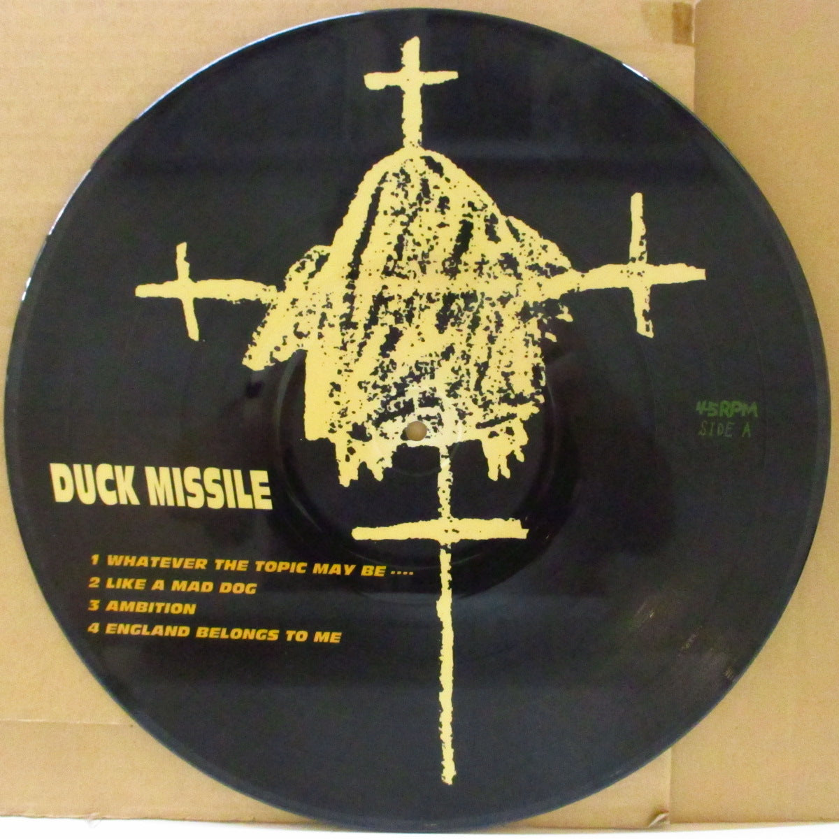 DUCK MISSILE (ダック・ミサイル) - Excellent Eyes (Japan 限定ピクチャー45回転 LP+PVC) '99年2ndアルバム