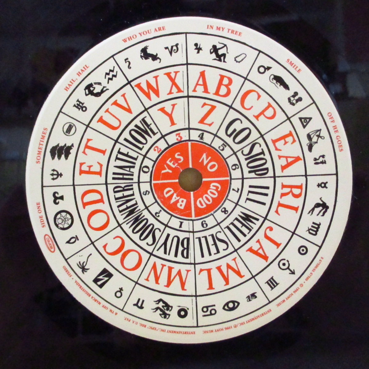 PEARL JAM (パール・ジャム) - No Code (US オリジナル LP+ソフト紙インナー, "C"固紙インサートセット/レアステッカー付き光沢4面見開きジャケ) '96年4thアルバム