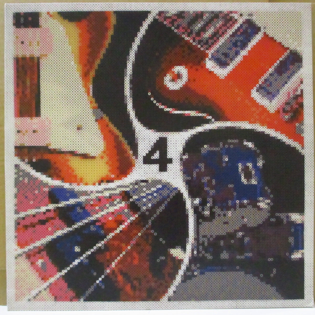 HUSKING BEE (ハスキング・ビー) - Four Color Problem (Japan オリジナル LP+ソフト紙インナー, インサート) '01年3rdアルバム