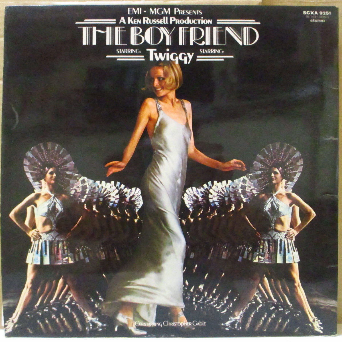 TWIGGY (ツイッギー) - (サントラ) The Boy Friend (UK '71 オリジナル・ステレオ LP/表面コーティング見開きジャケ)主演ミュージカル映画のサントラ