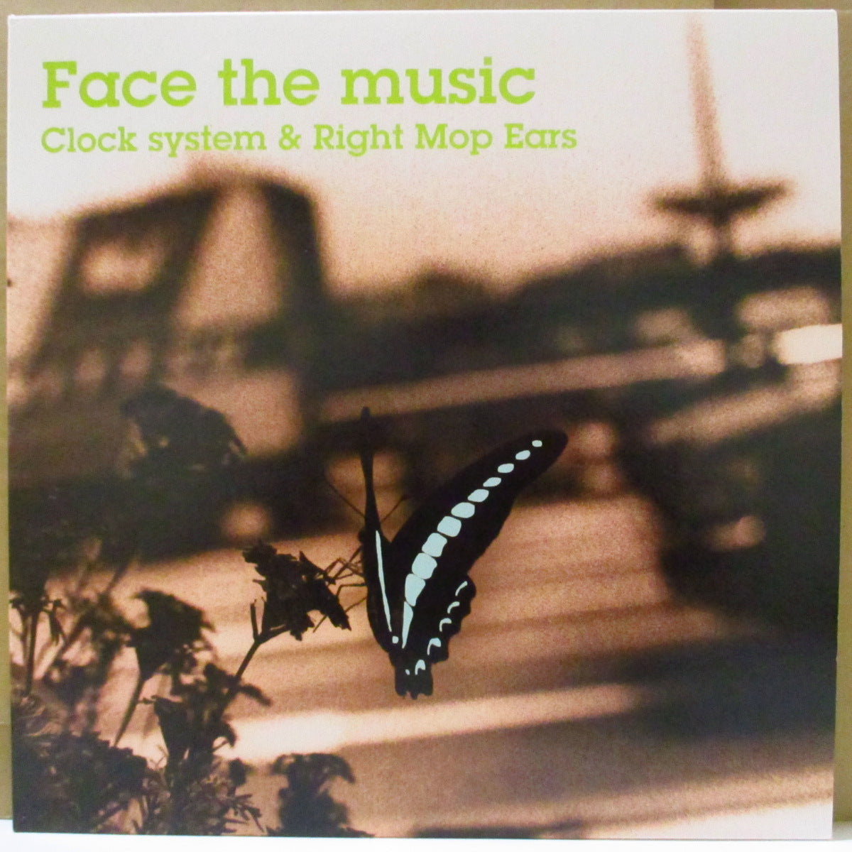 CLOCK SYSTEM & RIGHT MOP EARS (クロック・システム & ライト・モップ・イヤーズ) - Face The Music (Japan '99 オリジナル6曲入りスプリット33回転 12インチ+インサート)