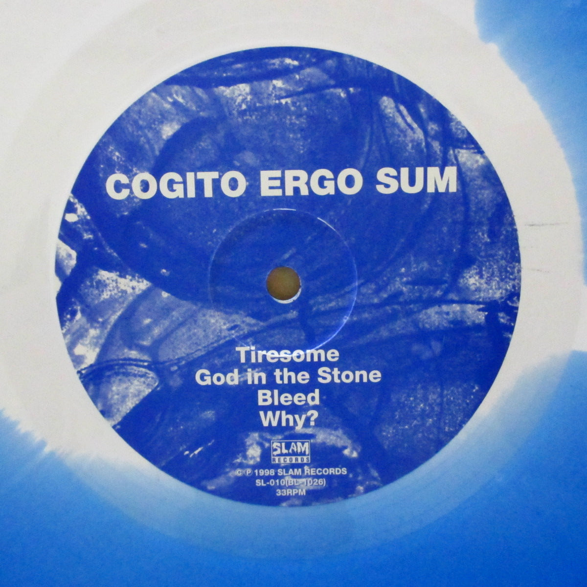 36.5℃ Bullet (サーティーシックス・ポイント・ファイブ・ブレット) - Cogito Ergo Sum (Japan オリジナル「青&白マーブル盤」 LP+ソフト紙インナー) '98年唯一のアルバム