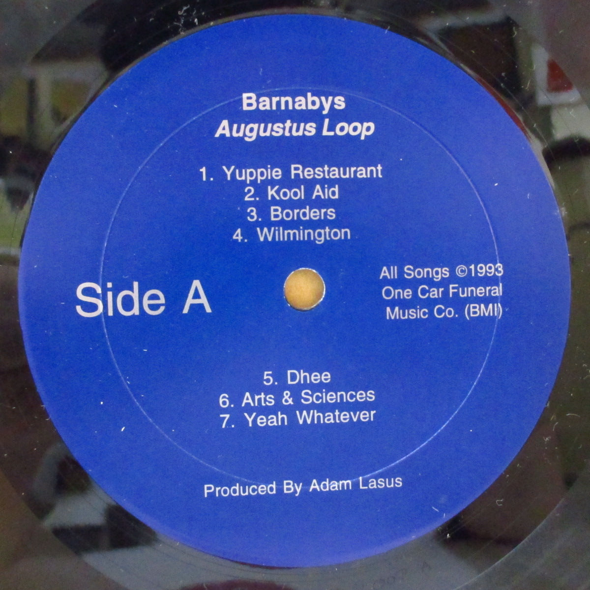 BARNABYS (バーナビーズ) - Augustus Loop (US オリジナル LP+インサート) '93年唯一のアルバム