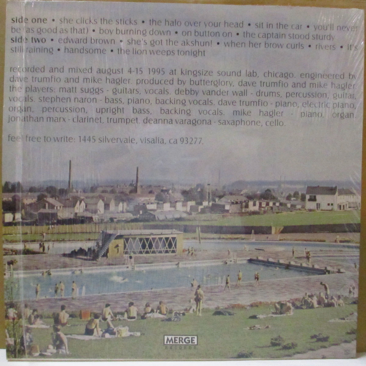 BUTTERGLORY (バターグローリー) - Are You Building A Temple In Heaven? (US オリジナル LP) '96年2ndアルバム