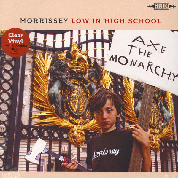 MORRISSEY (モリッシー) - Low In High School (US-EU 限定「クリアヴァイナル」LP/NEW) '17年11thアルバム