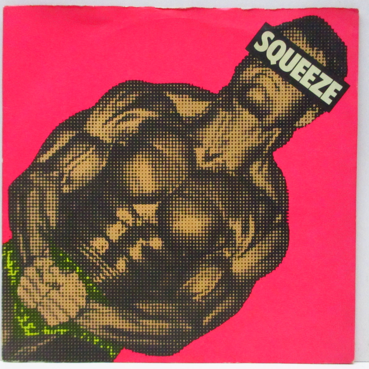 SQUEEZE (スクイーズ) - Take Me I'm Yours (UK オリジナル「フラットセンター」7"/マットソフト紙ジャケ) タイトルに「(Edit)」表記が有るバージョン !