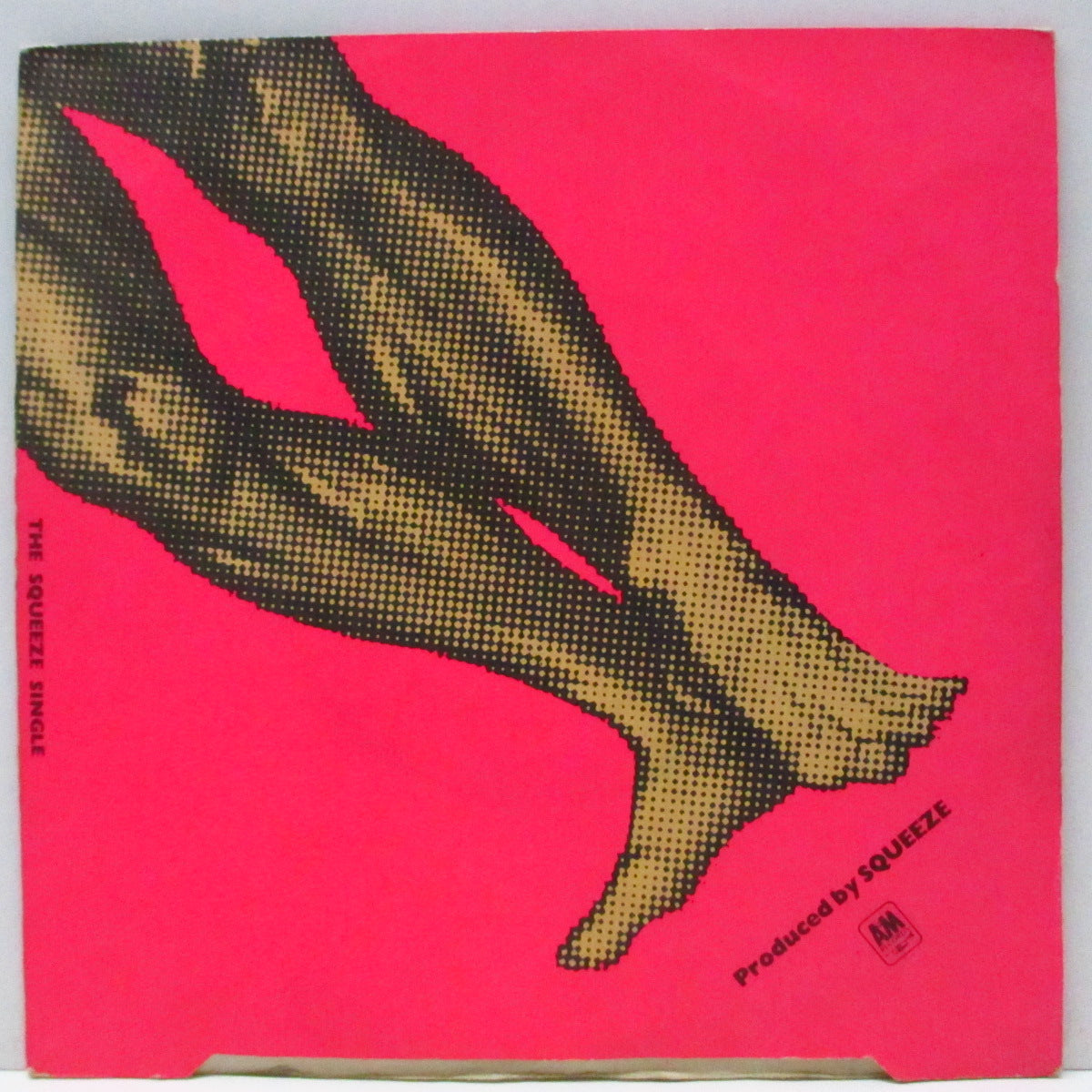 SQUEEZE (スクイーズ) - Take Me I'm Yours (UK オリジナル「フラットセンター」7"/マットソフト紙ジャケ) タイトルに「(Edit)」表記が有るバージョン !