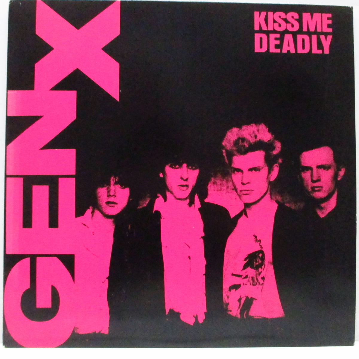 GENERATION X (GEN X) (ジェネレーション X) - Kiss Me Deadly (US 80's 再発「カラーバタフライ」ラベ LP ) '81年サード!