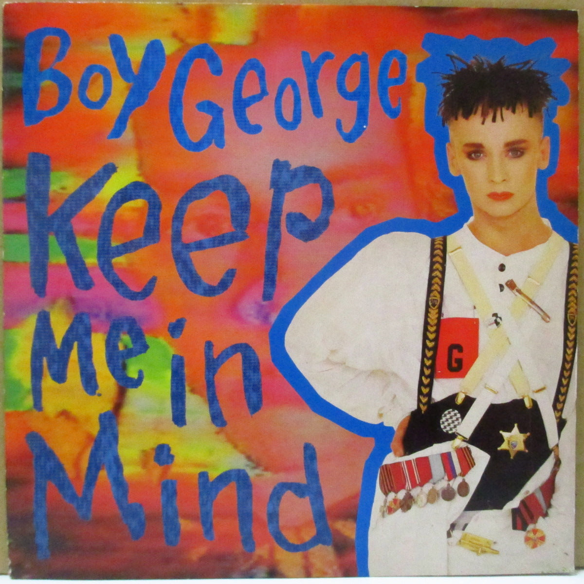BOY GEORGE (ボーイ・ジョージ) - Keep Me In Mind (UK オリジナル 7インチ+光沢固紙ジャケ)