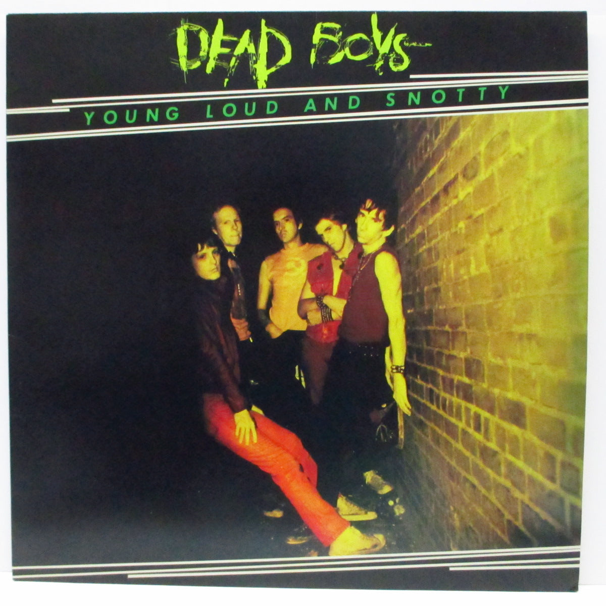 DEAD BOYS (デッド・ボーイズ) - Young Loud And Snotty ( Japan '87 再発 LP/LSD-4009 ) 帯欠