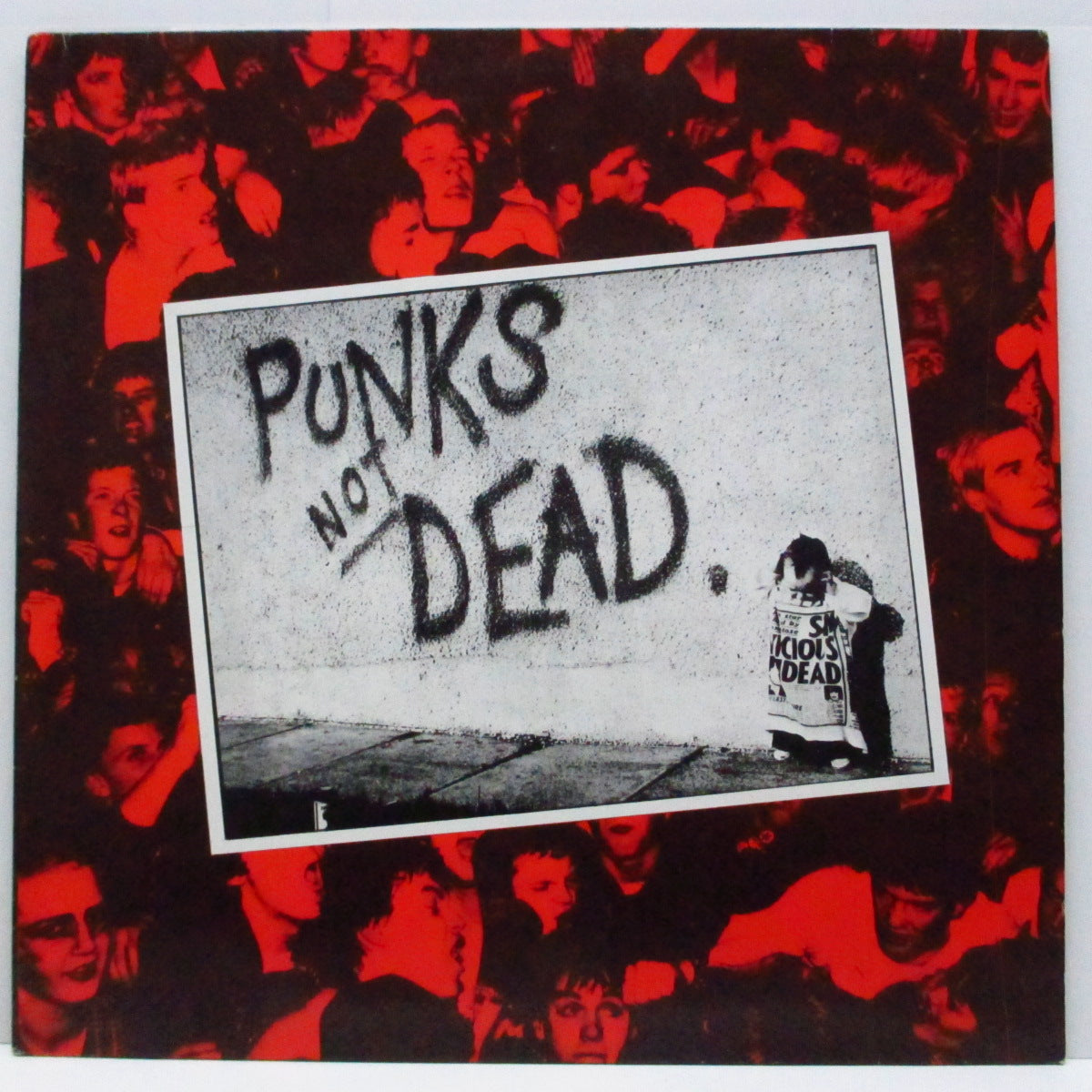 EXPLOITED, THE (ジ・エクスプロイテッド) - Punks Not Dead (Benelux オリジナル「黄色ラベ」LP)