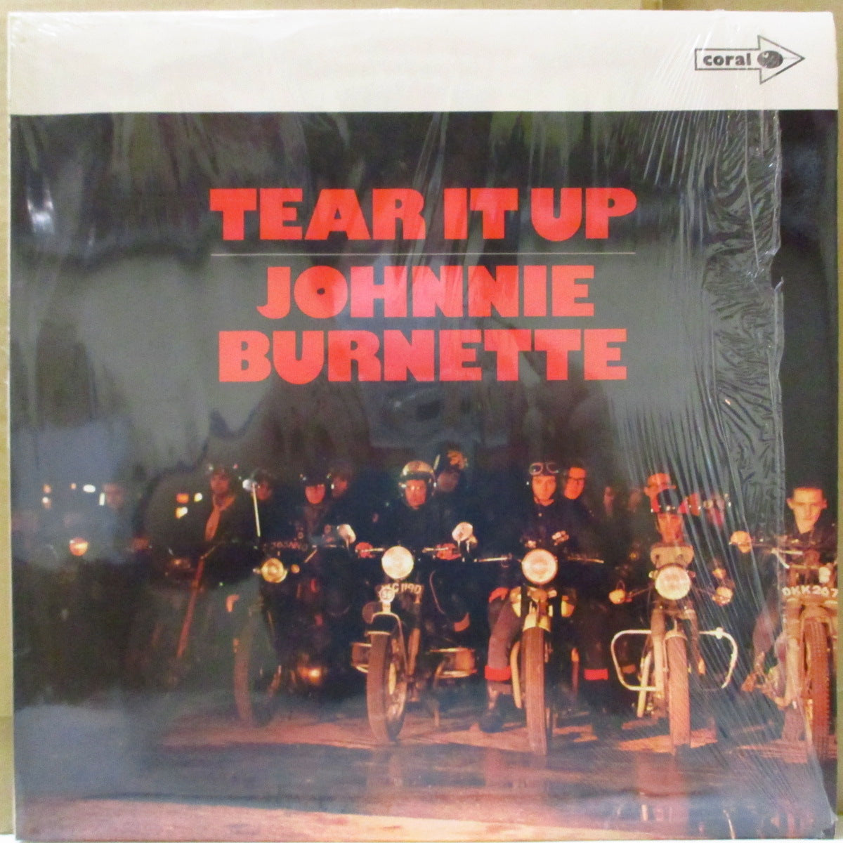 JOHNNY BURNETTE & THE R&R TRIO (ジョニー・バーネット・ロックンロール・トリオ) - Tear It Up (UK '68 オリジナル・モノラル LP) 英国独自編集ベスト!