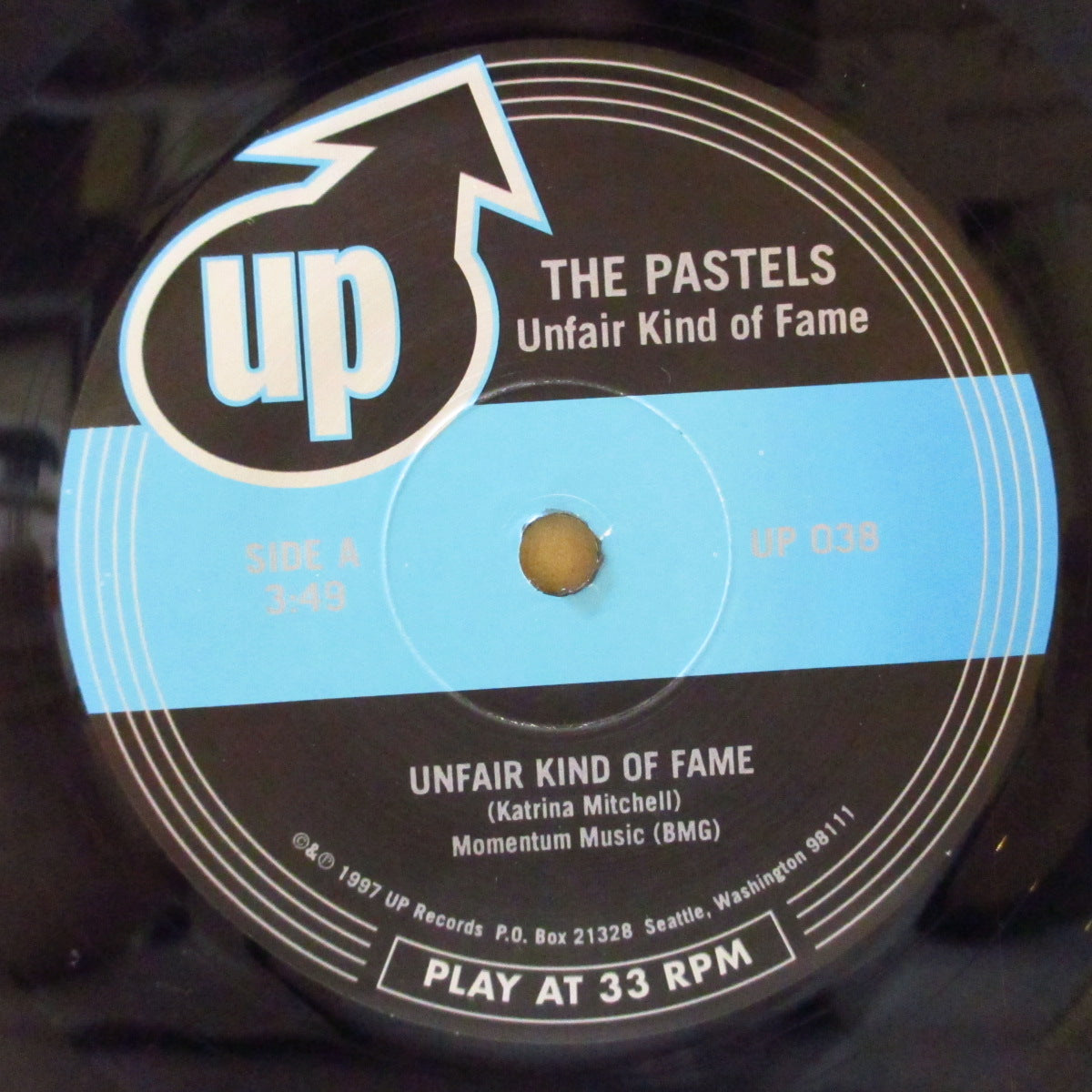 PASTELS, THE (ザ・パステルズ) - Unfair Kind Of Fame +3 (US オリジナル 2x7インチ+光沢固紙見開きジャケ)