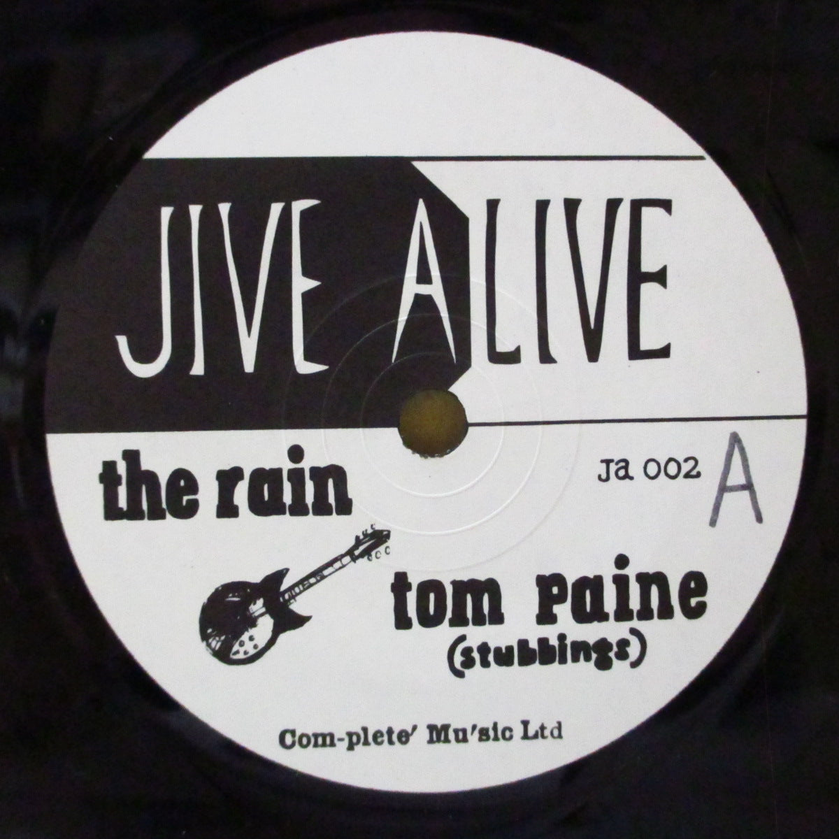 RAIN, THE (ザ・レイン) - Once / Tom Paine (UK オリジナル 7インチ+光沢固紙ジャケ)