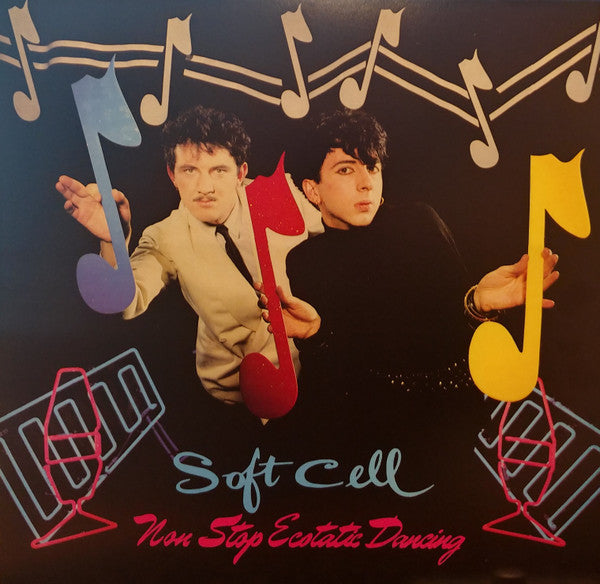 SOFT CELL (ソフト・セル) - Non Stop Ecstatic Dancing (EU 正規限定再発「ブルーヴァイナル」 LP/NEW) '82年リミックス・ミニアルバム