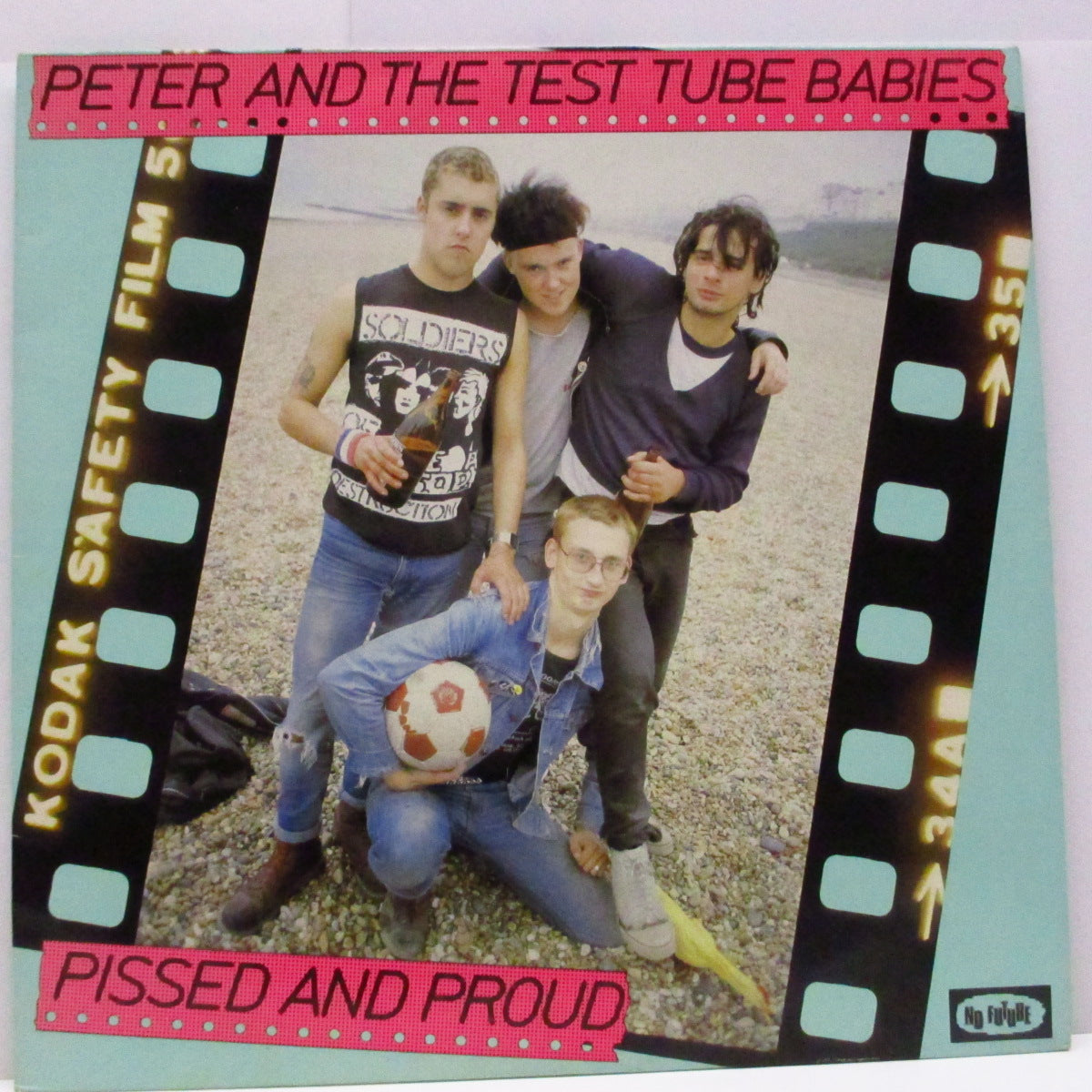 PETER AND THE TEST TUBE BABIES (ピーター & ザ・テスト・チューブ・ベイビーズ) - Pissed And Proud (UK オリジナル LP+インナー) '82年ファースト(ライブ)!