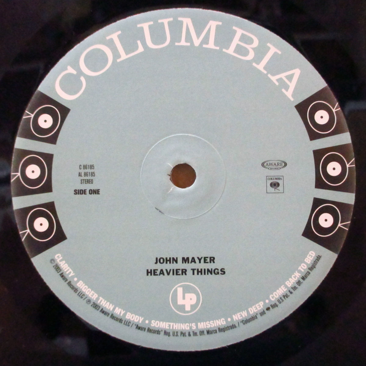 JOHN MAYER (ジョン・メイヤー) - Heavier Things (US オリジナル LP+ソフト紙インナー) '03年2ndアルバム
